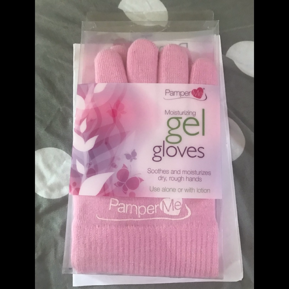 Moisturizing gel gloves